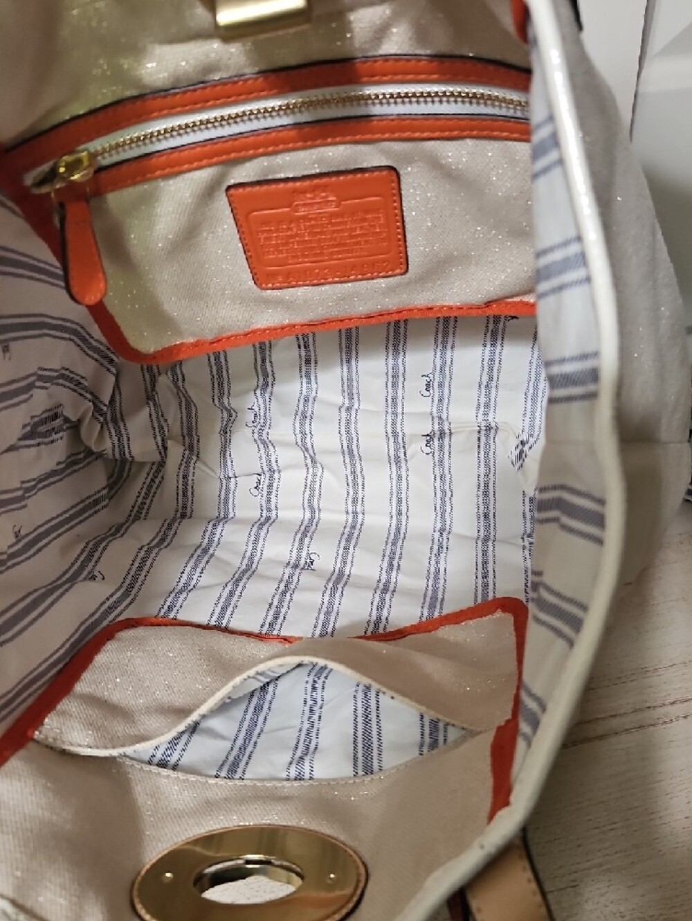 COACH NWOT Pierre Le-Tan Collab Umbrella Beach Tote - Picture 10 of 12